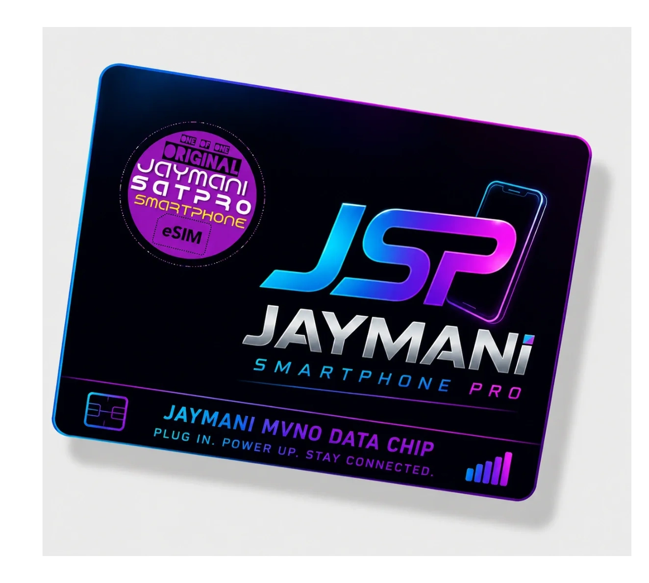Jaymani MVNO Data Chip — Plug In. Power Up. Stay Connected.